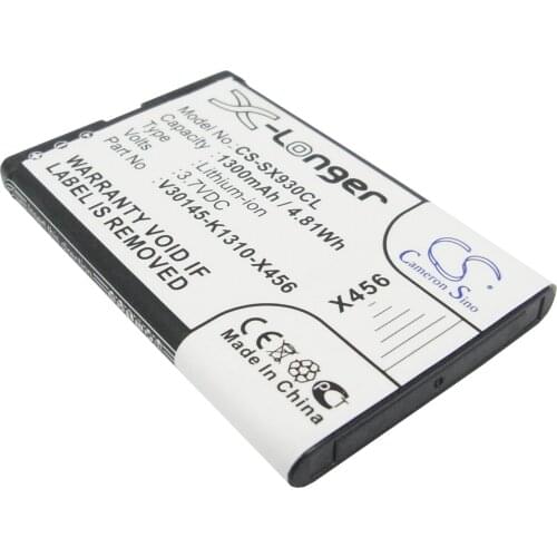 CS 1300mAh / 4.81Wh battery for Siemens Gigaset SL930, Gigaset SL930A V30145-K1310-X456