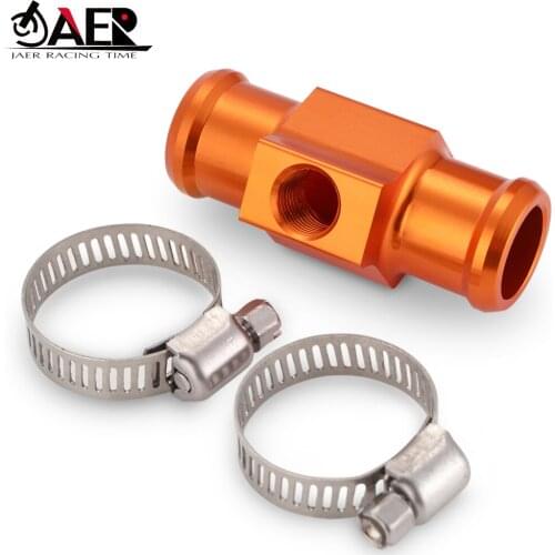JAER Motorcycle Accessories 18mm Water Temp Temperature Joint Pipe Gauge Meter Radiator Hose Sensor Adapter Connector Scooter