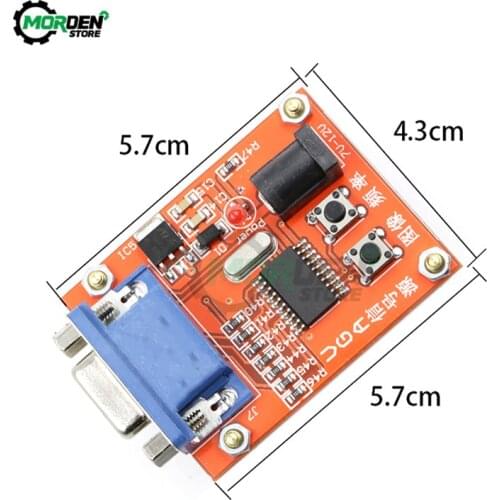DC 7V-12V Power Input VGA Signal Generator LCD Display Tester