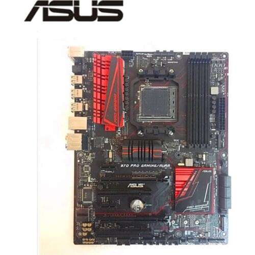 For ASUS 970 PRO GAMING/AURA Original Used Desktop for AMD 970 M.2 SATA3 Motherboard Socket AM3 AM3+ DDR3 SATA3 USB3.0
