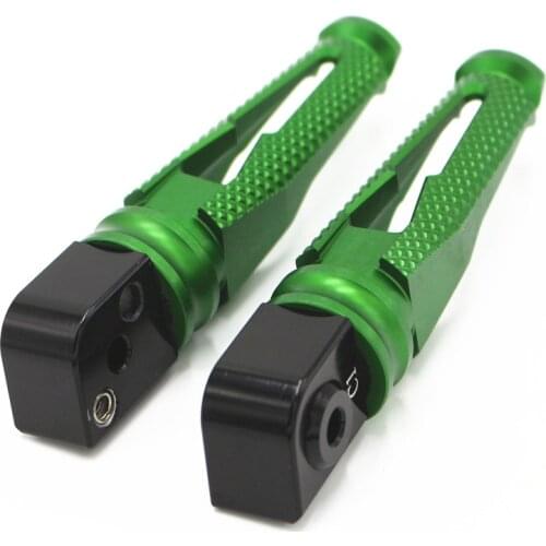 For Kawasaki Z800 Z650 Z750 Z1000 SX Z900 900RS 2008+ Motorcycle CNC Aluminum Foot Pegs Pedals Moto Rear Passenger Footpegs
