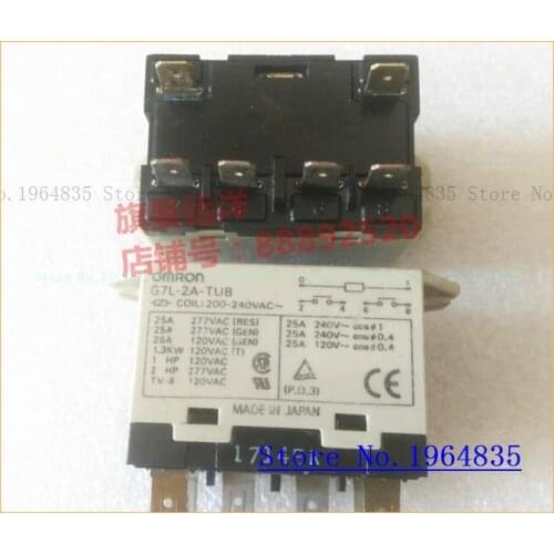 G7L-2A-TUB-CB 200-240VAC 25A G7L-2A-TUB-80-CB