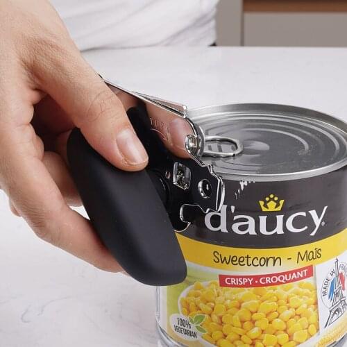 GENNISSY 2021 Best Cans Opener Kitchen Tools Professional handheld Manual Stainless Steel Can Opener Side Cut Manual Jar opener