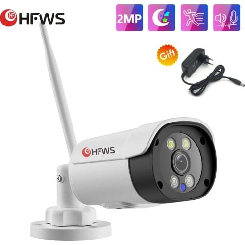 HFWVISION 2MP Wifi IP Camera Surveillance Cameras With Wifi Street