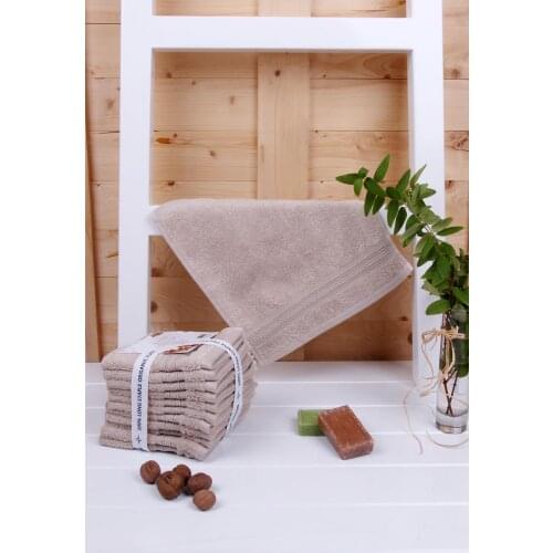 % 100 Cotton Organic Painting Guest Hand Towel Towel Set 12 Piece Towel Set 6 Different Colour