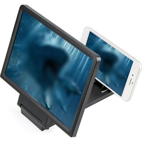 2020 new 3D Screen Amplifier Mobile Phone Magnifying Glass HD Stand for Video Folding Screen Enlarged Eyes Protection Holder