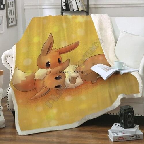 Cavalier King Charles Spaniel Christmas Tree Sherpa Blanket Plush Velvet Warm Sheet Office Nap Blanket 3D Fleece Blanket