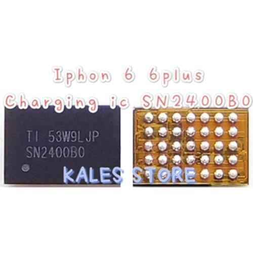 200pcs Original USB control Charger IC for iPhon 6 6G 6 plus charging IC sn2400b0 sn2400 sn2400bo 35pin