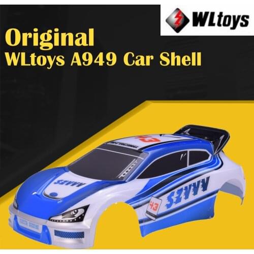 Original WLtoys A959 Car Shell A959-A-01.001 Body Shell Blue RC Car Replacement Spare Parts