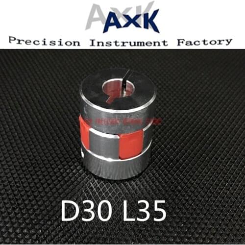 Rodamientos Bearing 5pcs Flexible Jaw Spider Plum Coupler Shaft Coupling D30 L35 5/6/6.35/7/8/9/9.525/10/11/12/12.7/14/15/16mm