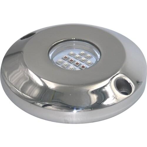 RGB RGBW DC10-30V 60W 316L Stainless Steel LED Underwater Boat Light Marine Dock Swimming Pools Lighting DH-UD95