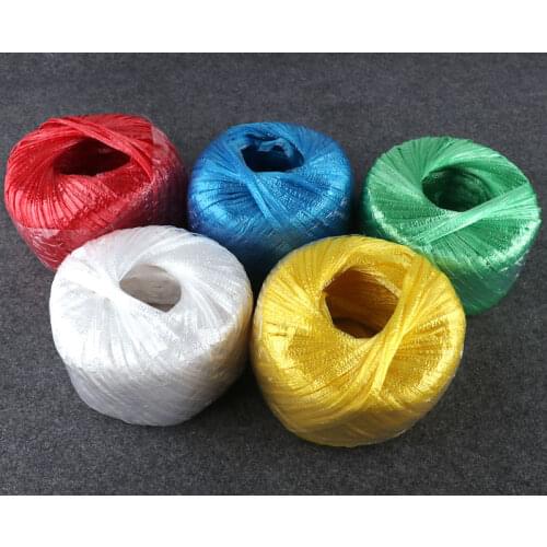 Glass fiber rope wire rope nylon rope PP plastic strapping rope packrope tear tape for packaging