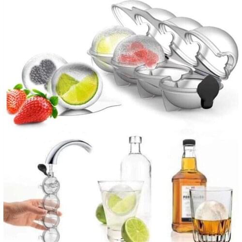 High Quality Ice Cube Maker Ball Mold Silicones Ice Mould Ice Cube Magnum Silicone Mold Forms Food Grade Mold Whiskey Cocktail