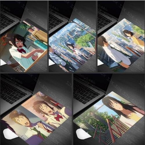 Yzuoan Hot Products Anime Boy and Girl 220X180X2MM Rubber Mousepad Game Player Keyboard Pad Non-slip Mouse Desk Mat for CS GO