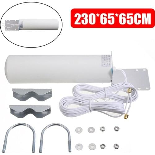 High Quality 1PC Full-band Outdoor Wall Mount Signal Booster Antenna Dual Wire SMA Male 2G 3G 4G LTE Signal Enhancement Device