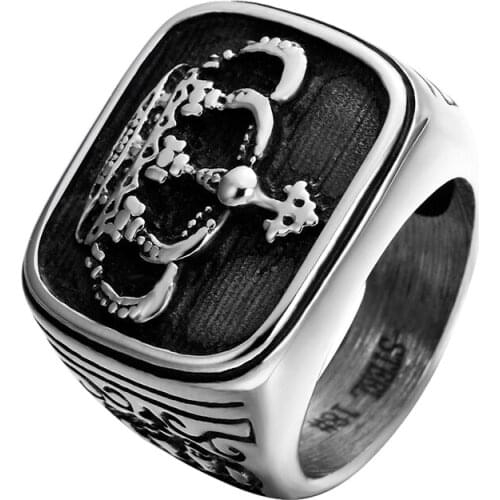 BLEUM CADE Punk Rings For Men