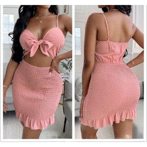 Розовые летние платья DAILOU China At AliExpress