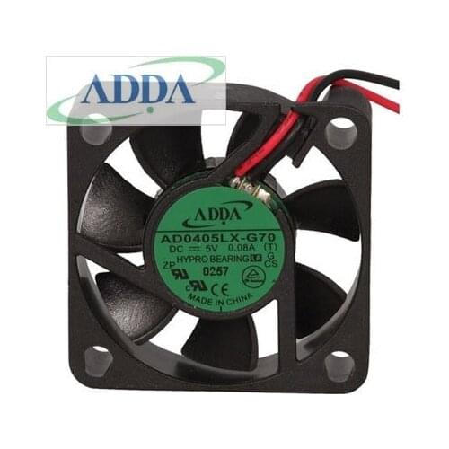 FOR ADDA AD0405LX-G70 40mm 4cm DC 5V 0.08A 40x40x10 mm quiet mini silent axial cooling fans