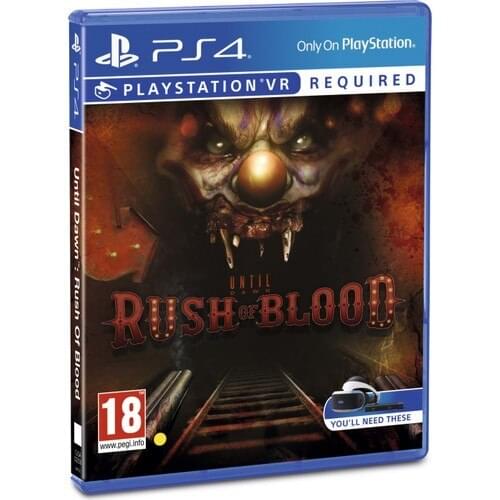 Until Dawn : Rush Blood Of Vr PS4 Gaming Original Playstation 4 Game 2021 New Stock Video Game
