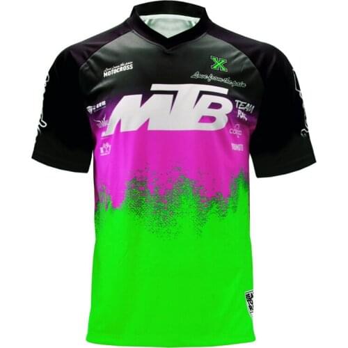 MTB Hot Sale downhill Jersey Motorcycle Jersey Motorbike Race Short Sleeve Women‘s Downhill Jerseys Bike Offroad Mens T Shirt