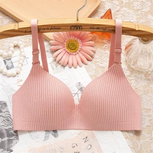 New Girls Underwear Sexy Sensual Lingerie Push Up Bras Seamless Bra Girls Wireless Bralette Female Clothes Intimates Top
