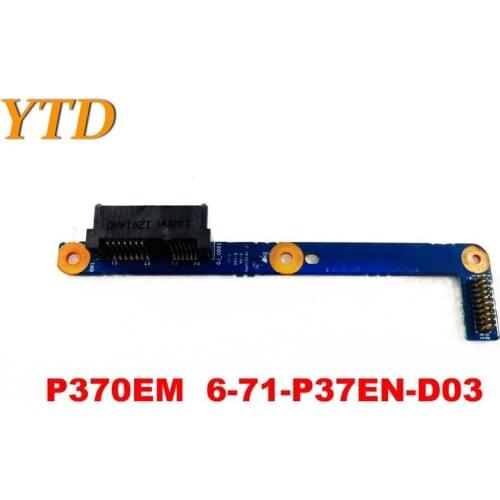 Original FOR Clevo P370EM Optical Drive Bridge with Connector Board 6-71-P37EN-D03 tested good free shipping