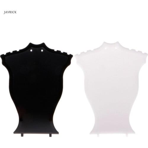 Pendant Necklace Chain Earring Jewelry Bust Display Holder Stand Showcase Rack