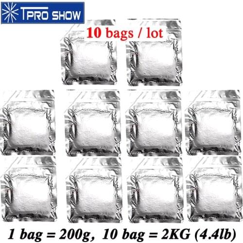 Ti Powder Indoor Sparkular Cold Spark Firework Machine 10 Bags Titanium Powder 200g/Bag 2KG/Lot 4.4lb For Stage Wedding Pyro