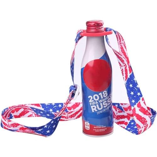 Shoulder Strap Baby Beverage Bottle Strap Water Bottle Buckle Lanyard Portable Back Water Lanyard Water Bottle Cup Accessories B