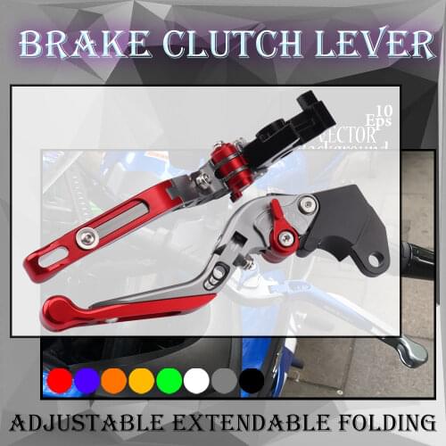 VFR800 F Motorbike Adjustable Folding Extendable Clutch Brake Levers For Honda VFR 800 F 2002 - 2018 2003 2004 2005 2006 2017