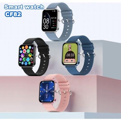 CF82 Smart Watch Multifunction Fashion Multiple Sports Modes 1.69-in Big Screen Smartwatch Waterproof Wristwatch Men Women#g3