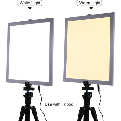 PSE Certified 1200LM LED Photography Shadowless Light Lamp Panel Pad with Switch Acrylic for Business Product Shooting