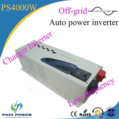High quality, low price, service best,pure sine wave low frequency inverter manufacturer 4000w auto power inverter