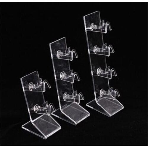 High Quality Sunglasses Glasses Show Rack Counter Display Stand Holder Clear Acrylic Jewelry Packaging Night Vision Watch Shelf