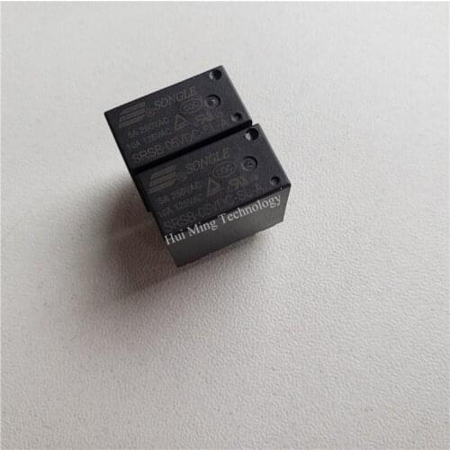 15pcs Relay SRSB-05VDC-SL-A SRSB-12VDC-SL-A SRSB-24VDC-SL-A 250V 5A relay 4 pin relay 5V/12V/24VDC relay