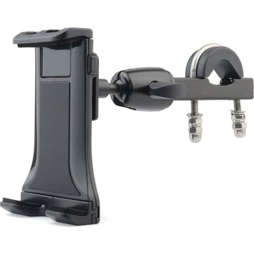 4"-12" Universal Bicycle Bike Motorcycle Adjustable Angles Bracket Holder for ipad phone Stand Holder Mount