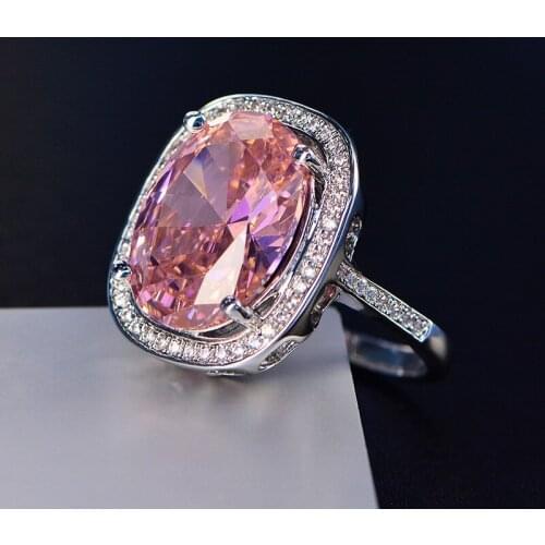 AIWEIGE Rings With Crystals