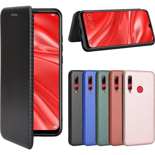 For Honor 10i Case Honor 10i HRY-LX1T Carbon Fiber Flip Leather Case For Huawei Honor 10i Honor10i 10 i Case Cover 6.21inch