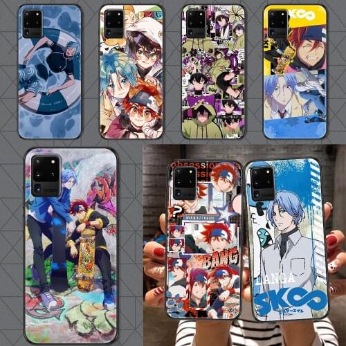 SK8 the Infinity Phone case For Samsung Galaxy Note 4 8 9 10 20 S8 S9 S10 S10E S20 Plus UITRA Ultra black tpu Etui silicone