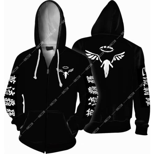 Hot new style Tokyo Revengers Hoodie Anime Manjiro Sano Graphic Hoodie for Men Sportswear Cosplay Clothes