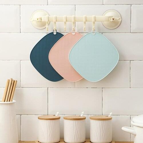 Leather Placemat Tableware Pad Oil Water Resistant Heat Insulation Non-Slip Tablemat Coaster Tea Cup Pad Kitchen Supplies