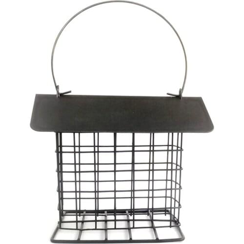 Creative Outdoor Hanging Feeder Personality Durable Wild Bird Feeder Simple And Unique With Hanging Roof