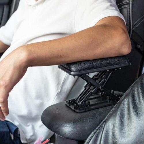 Car Anti Fatigue Elbow Support Armrest Pad Main Driver Position Left Armrest Arm Protective Pad For BMW Mercedes Benz Accessorie