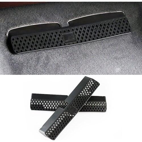 For Audi A4 B8 2007-2016 Under Seat Floor Rear AC Heater Air Conditioner Duct Vent Cover Grill Outlet Cover Trim