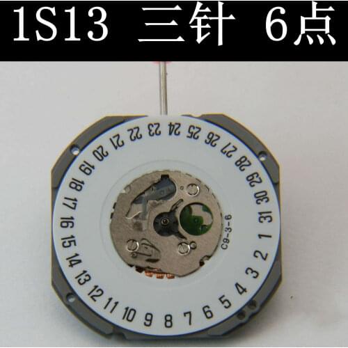 New original 1S02 movement double calendar quartz movement without battery
