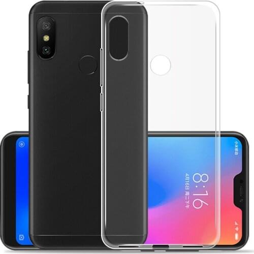 Transparent TPU Back Protective Case Cover For Xiaomi Redmi Note 7 Note 8 Note 9 Silicone Soft Phone Case For Redmi 7A 8A 9A