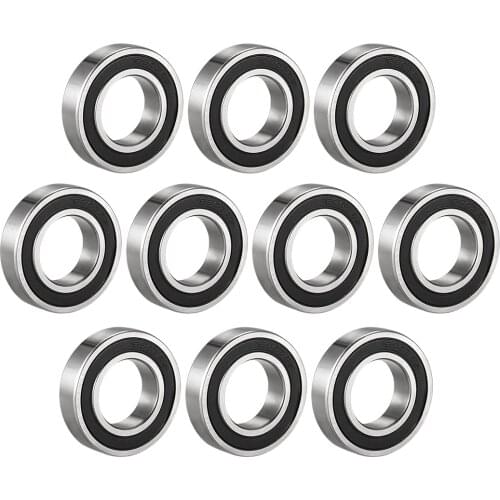 Uxcell Deep Groove Ball Bearing 6900-6904-2RS Double Sealed Carbon Steel Bearings for Industrial Equipment and Micro Motor