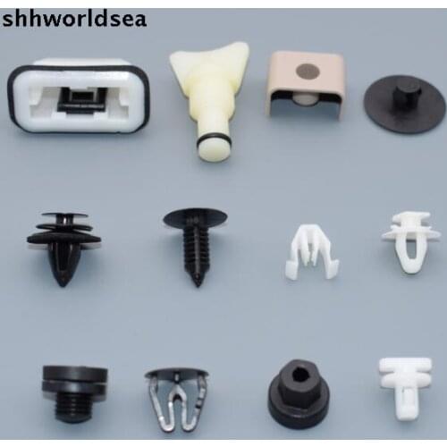 Shhworldsea 100PCS car clip retainer plastic screw nut opel screw nut assy for bus retainer fender retainer for toyota