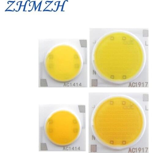 2pcs/ lot LED Chips Square Surface Light Source LED Beads For Flood Light AC220V COB 3W 5W 7W 9W 12W 15W 20W 30W