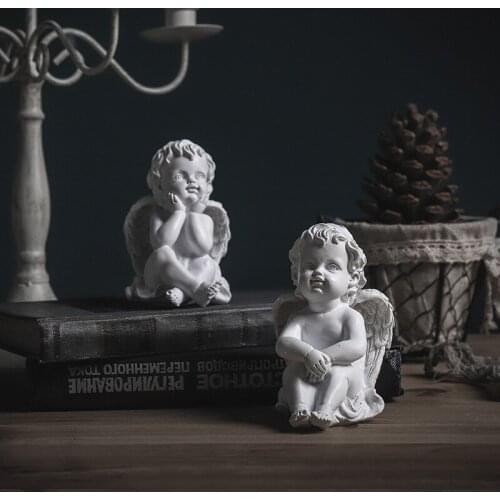 Retro Angel Decoration Living Room Bedroom Study TV Cabinet Crafts Jewelry Home Ornaments